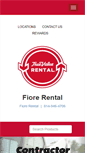 Mobile Screenshot of fiorerental.com