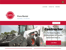 Tablet Screenshot of fiorerental.com